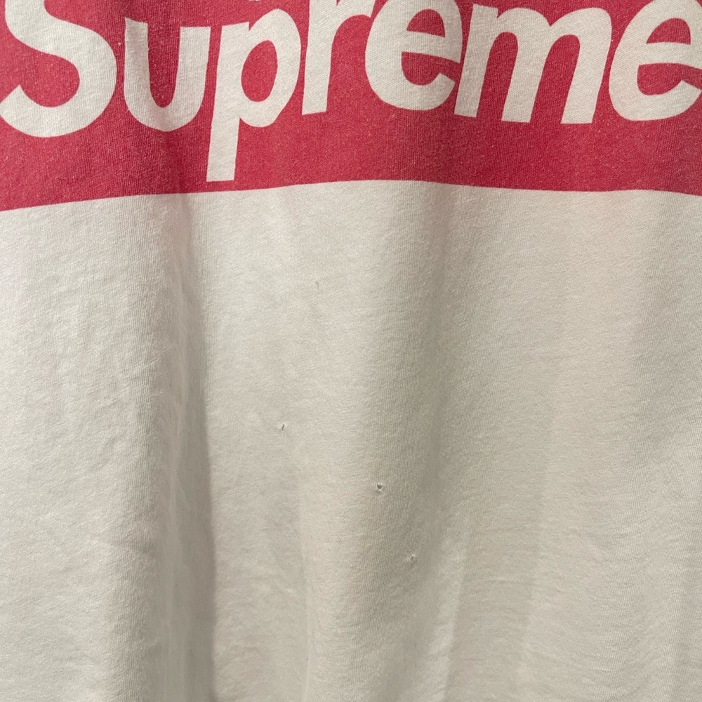 Supreme Sport White Tee with Red Tag - Picture 2 of 5